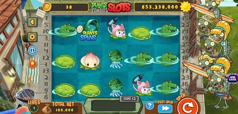Plants vs Zombies 789 Club – Chinh phục hũ triệu đô